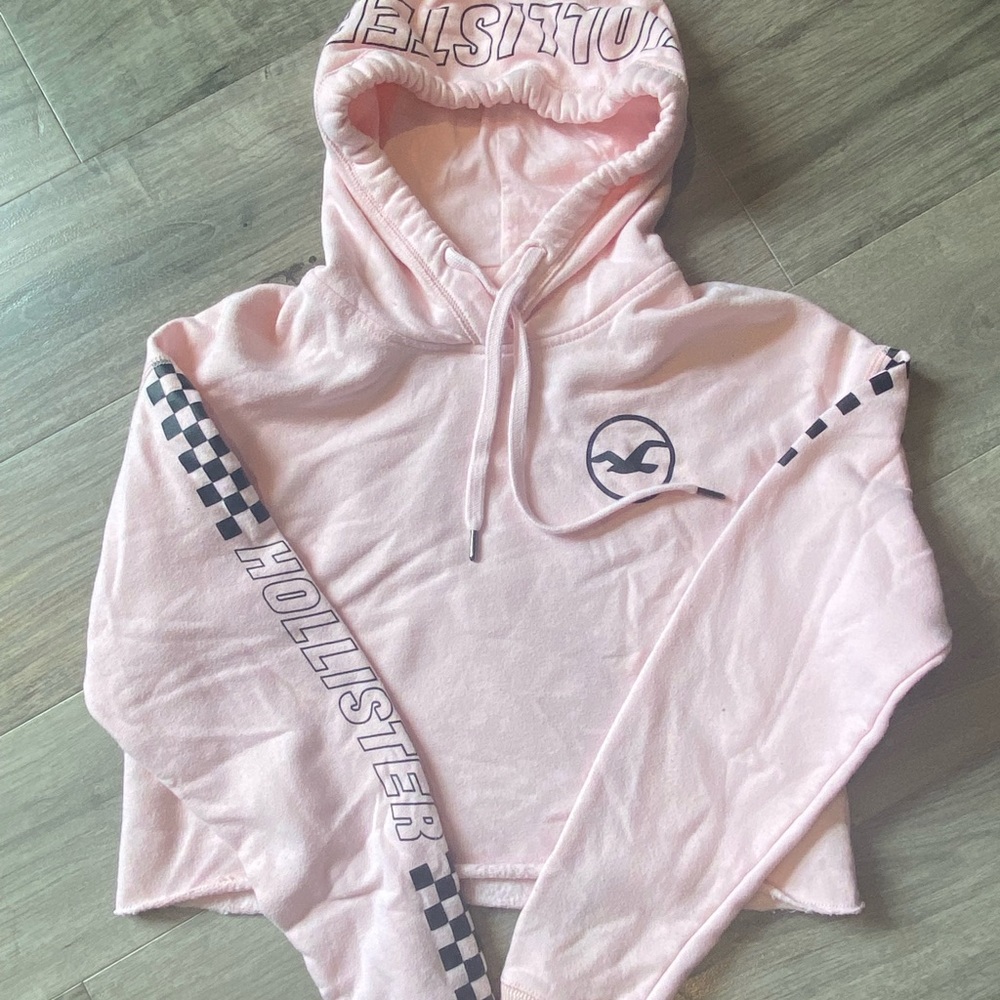 Hollister race drop top hoodie